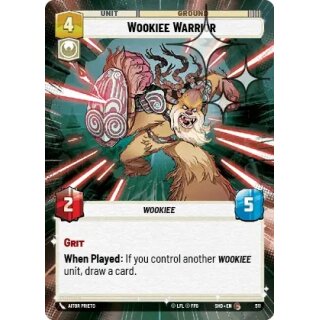 511 - Wookiee Warrior - Unit - Hyperspace Foil