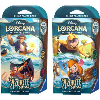 Disney Lorcana: Azurite Sea - Starter Set - EN - Auswahl