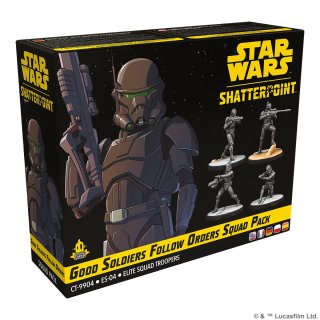 Star Wars: Shatterpoint - Good Soldiers Follow Orders / Gute Soldaten folgen Befehlen - Squad Pack - Multi