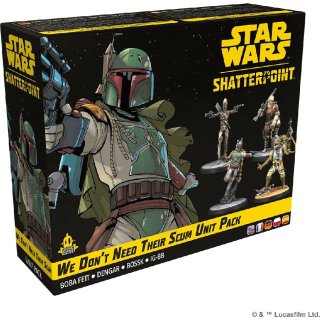 Star Wars: Shatterpoint - We Don’t Need Their Scum / Diesen Abschaum brauchen wir nicht - Squad Pack - Multi