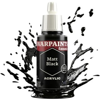 The Army Painter: Warpaints Fanatic - Matt Black