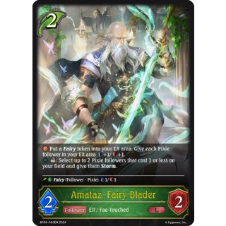 003- Amataz, Fairy Blader - Foil