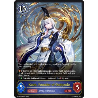 035- Kuon, Founder of Onmyodo - Foil