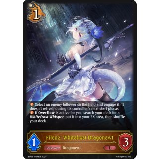 054- Filene, Whitefrost Dragonewt - Foil