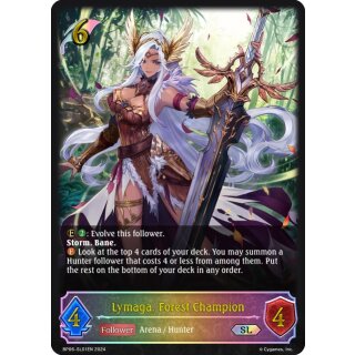 001- Lymaga, Forest Champion - Shadowfoil