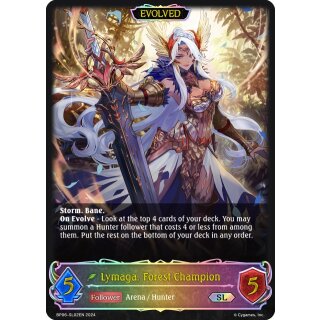 002- Lymaga, Forest Champion - Shadowfoil