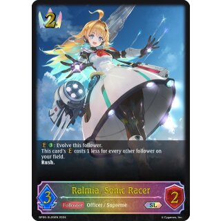 005- Ralmia, Sonic Racer - Shadowfoil