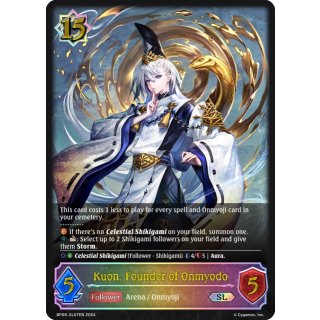 007- Kuon, Founder of Onmyodo - Shadowfoil