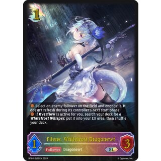 012- Filene, Whitefrost Dragonewt - Shadowfoil