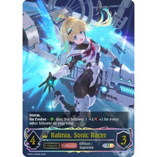 002- Ralmia, Sonic Racer - Shadowfoil