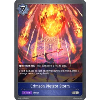 045- Crimson Meteor Storm
