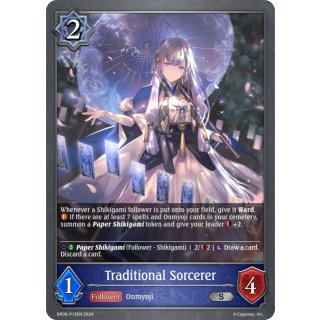 013- Traditional Sorcerer - Shadowfoil