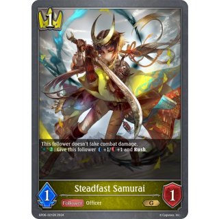 021- Steadfast Samurai - Foil