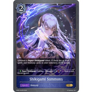 041- Shikigami Summons - Foil
