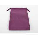 Dice Bag Suedecloth (L) Purple 5" x 7 1/2"