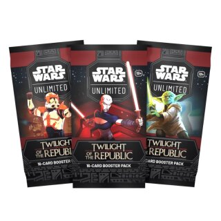 Star Wars: Unlimited - Twilight of the Republic - Booster - EN