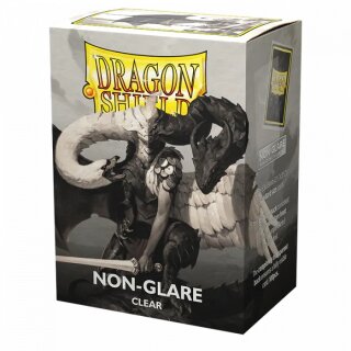 Dragon Shield: Standard Sleeves - Matte Non-Glare (100 Sleeves) - Clear
