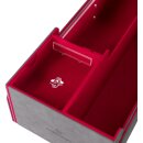 Gamegenic: Cards Lair Pro 1000+ Convertible - Grau/Rot