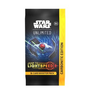 Star Wars: Unlimited - Jump to Lightspeed - Carbonite Booster - EN