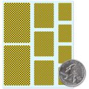 Checkers - Black Yellow - Decals