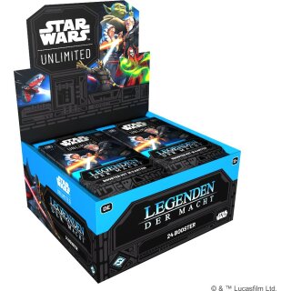 Star Wars: Unlimited - Legenden der Macht - Booster Display (24) - DE