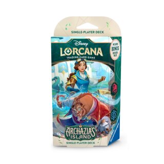 Disney Lorcana: Archazias Island - Starter Deck - Ruby/Sapphire - EN