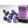 Opaque 16mm d6 Purple/white Dice Block™ (12 dice)