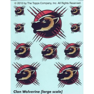 Clan Wolverine LS - Decals