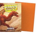 Dragon Shield: Standard Sleeves - Matte (100 Sleeves) - Amber