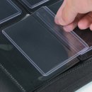 Gemloader:  Premium 3X4 - Toploader fit - Collectors binder (216 pockets 3X3) - Blau