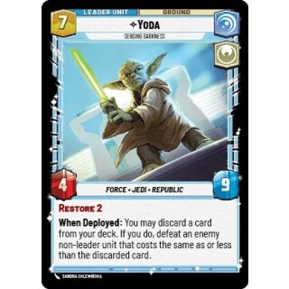 004 - Yoda, Sensing Darkness - Leader