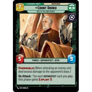 005 - Count Dooku, Face of the Confederacy - Leader
