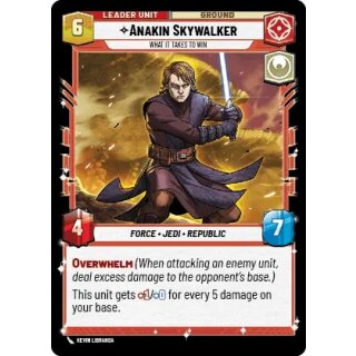 012 - Anakin Skywalker, What it Takes to Win - Leader