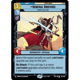 034 - General Grievous, Trophy Collector - Unit