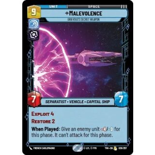 039 - Malevolence, Grievouss Secret Weapon - Unit