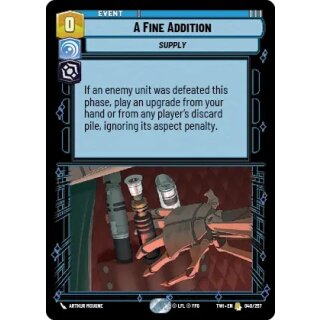 040 - A Fine Addition - Event