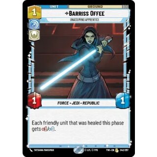 042 - Barriss Offee, Unassuming Apprentice - Unit
