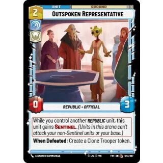 043 - Outspoken Representative - Unit