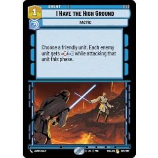 072 - I Have the High Ground - Event