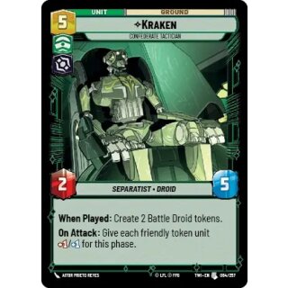 084 - Kraken, Confederate Tactician - Unit