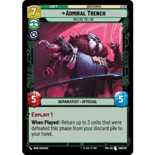 086 - Admiral Trench, Holding the Line - Unit
