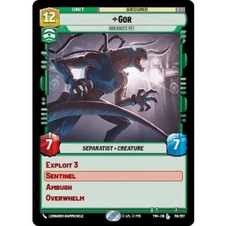 118 - Gor, Grievouss Pet - Unit