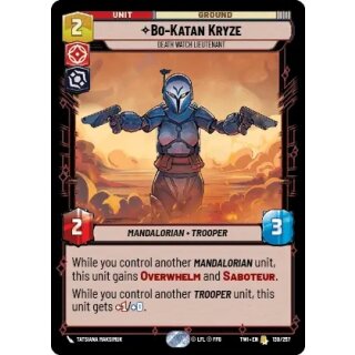130 - Bo-Katan Kryze, Death Watch Lieutenant - Unit