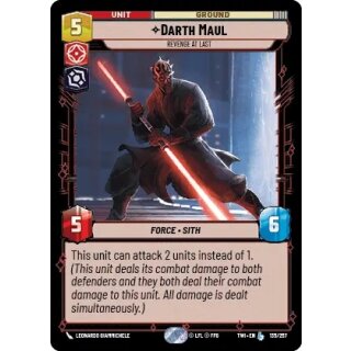 135 - Darth Maul, Revenge At Last - Unit