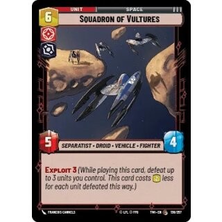 136 - Squadron of Vultures - Unit