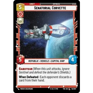 148 - Senatorial Corvette - Unit