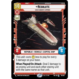 151 - Resolute, Under Anakins Command - Unit