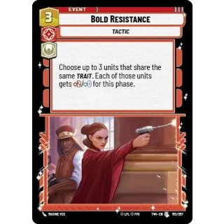 153 - Bold Resistance - Event