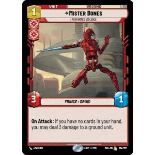 154 - Mister Bones, I Performed Violence - Unit