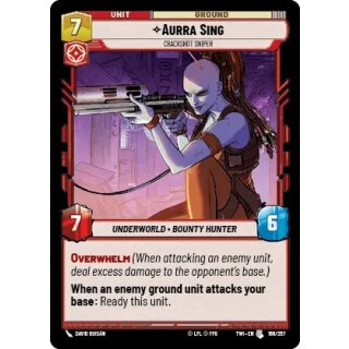 166 - Aurra Sing, Crackshot Sniper - Unit